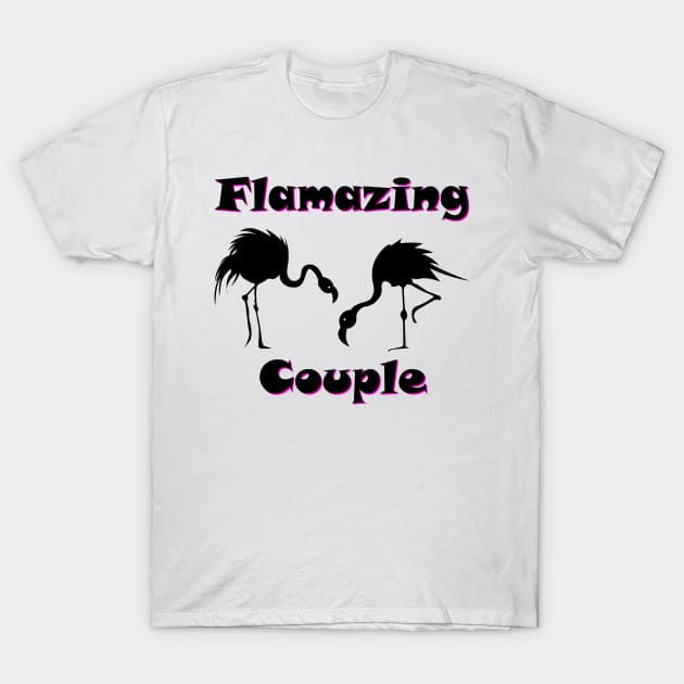 Flamingos flamingo T-Shirt by Johnny_Sk3tch